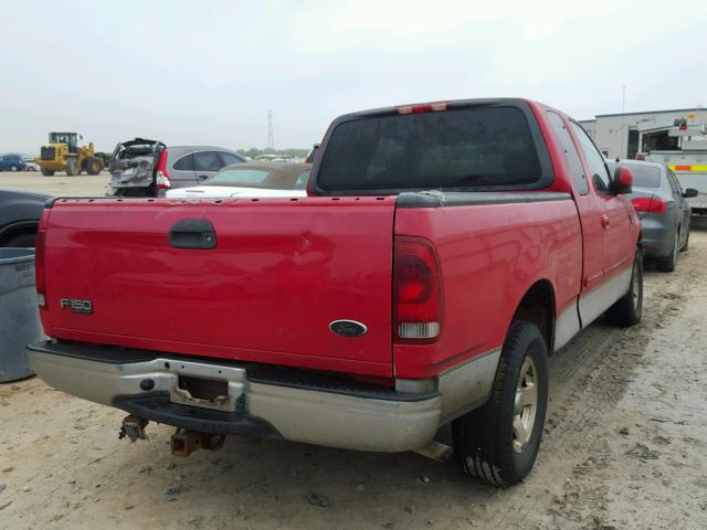 1FTRX17W52KA28581 - 2002 FORD F150 RED photo 4