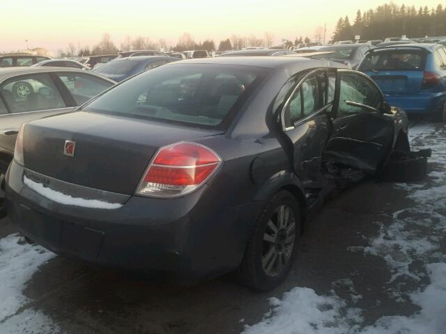 1G8ZS57N87F299917 - 2007 SATURN AURA XE GRAY photo 4