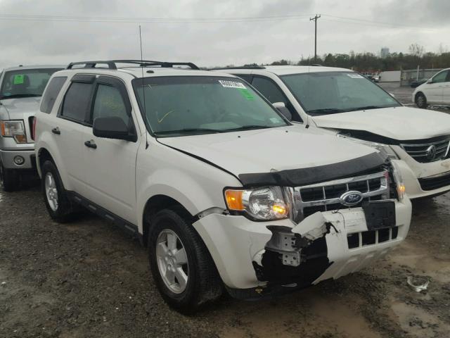 1FMCU9DGXCKA56223 - 2012 FORD ESCAPE XLT WHITE photo 1