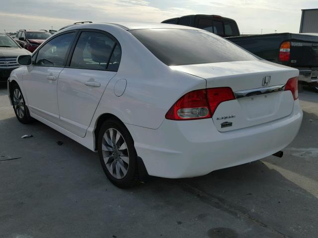 1HGFA16899L021467 - 2009 HONDA CIVIC EX Ağ foto 3