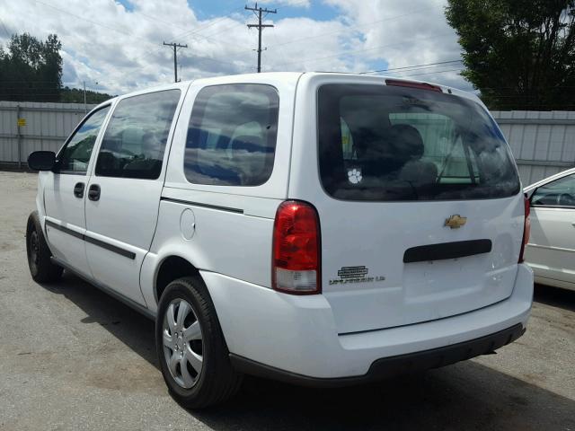 1GNDV23158D161393 - 2008 CHEVROLET UPLANDER L 白色 照片 3