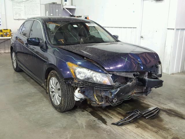 1HGCP2F39BA016654 - 2011 HONDA ACCORD LX BLUE photo 1