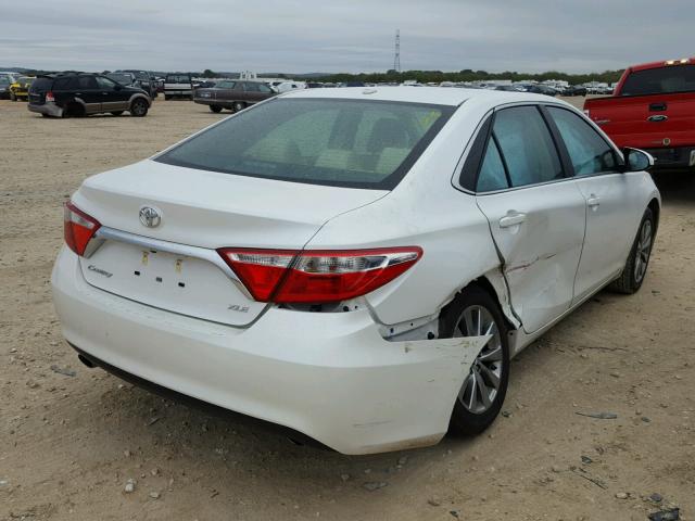 4T1BK1FK5HU582632 - 2017 TOYOTA CAMRY XSE WHITE photo 4