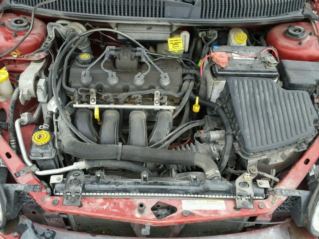 1B3ES56C93D260135 - 2003 DODGE NEON SXT RED photo 7