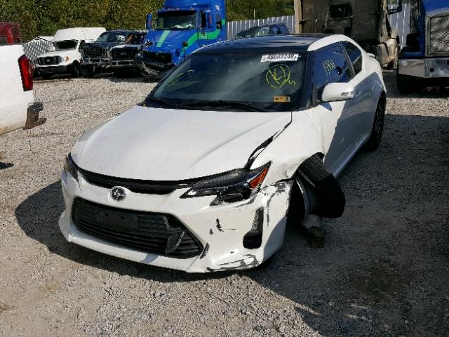 JTKJF5C79GJ014422 - 2016 TOYOTA SCION TC 白色 照片 2