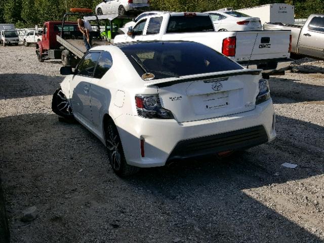 JTKJF5C79GJ014422 - 2016 TOYOTA SCION TC 白色 照片 3