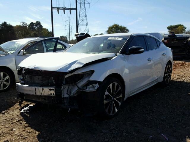 1N4AA6APXGC411744 - 2016 NISSAN MAXIMA 3.5 WHITE photo 2