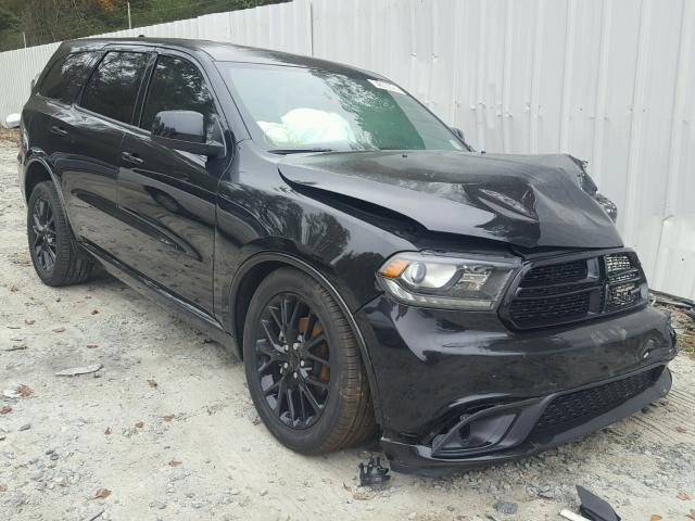 1C4RDHAG8GC428946 - 2016 DODGE DURANGO SX BLACK photo 1