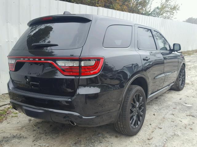 1C4RDHAG8GC428946 - 2016 DODGE DURANGO SX BLACK photo 4