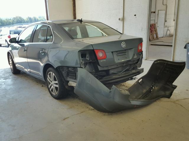 3VWDT71K26M658438 - 2006 VOLKSWAGEN JETTA TDI GRAY photo 3