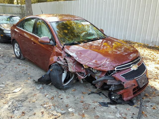 1G1PC5SB1D7122793 - 2013 CHEVROLET CRUZE LT BURGUNDY photo 1