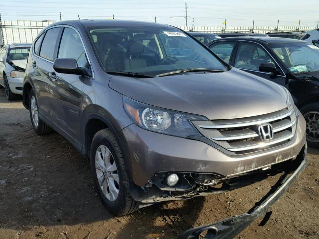 5J6RM4H52EL000732 - 2014 HONDA CR-V EX BROWN photo 1