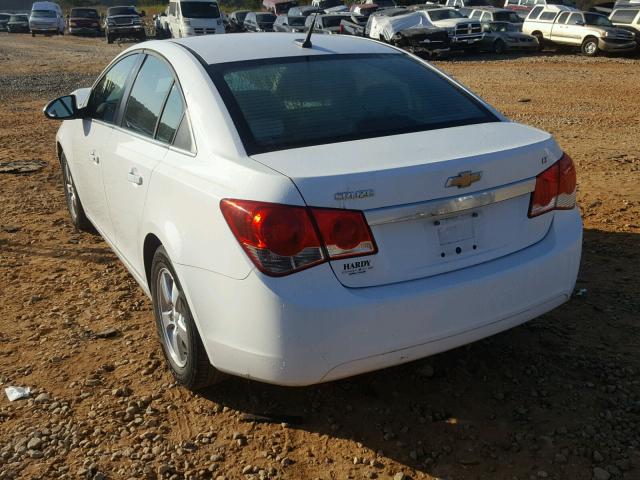 1G1PG5S97B7118052 - 2011 CHEVROLET CRUZE LT WHITE photo 3