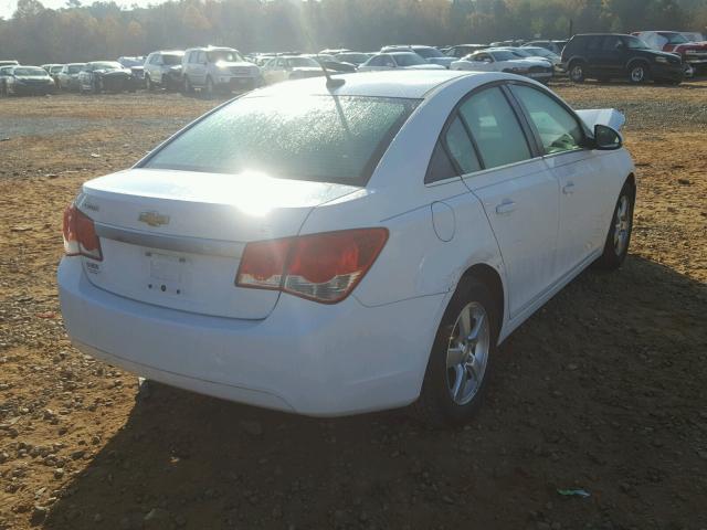 1G1PG5S97B7118052 - 2011 CHEVROLET CRUZE LT WHITE photo 4