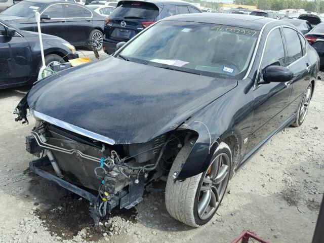 JNKAY01E76M117551 - 2006 INFINITI M35 BASE BLACK photo 2