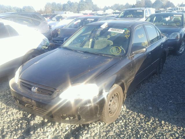 1HGEJ8642YL014683 - 2000 HONDA CIVIC EX შავი ფოტო 2