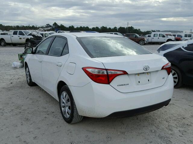 2T1BURHE0GC643577 - 2016 TOYOTA COROLLA L WHITE photo 3