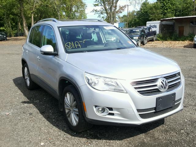 WVGBV9AX3AW523775 - 2010 VOLKSWAGEN TIGUAN SE SILVER photo 1