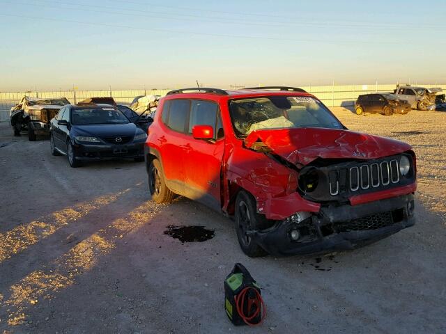 ZACCJABH6FPC35007 - 2015 JEEP RENEGADE L RED photo 1