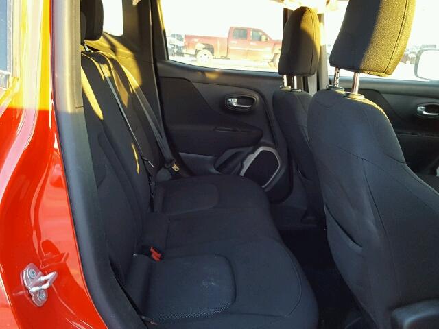 ZACCJABH6FPC35007 - 2015 JEEP RENEGADE L RED photo 6