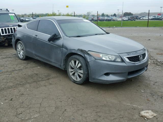 1HGCS12758A024096 - 2008 HONDA ACCORD EX GRAY photo 1