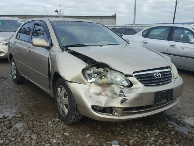 2T1BR32E07C736803 - 2007 TOYOTA COROLLA CE TAN photo 1