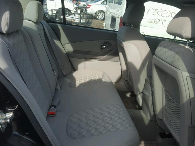 1G1ZT548X5F337798 - 2005 CHEVROLET MALIBU LS 黑色 照片 6