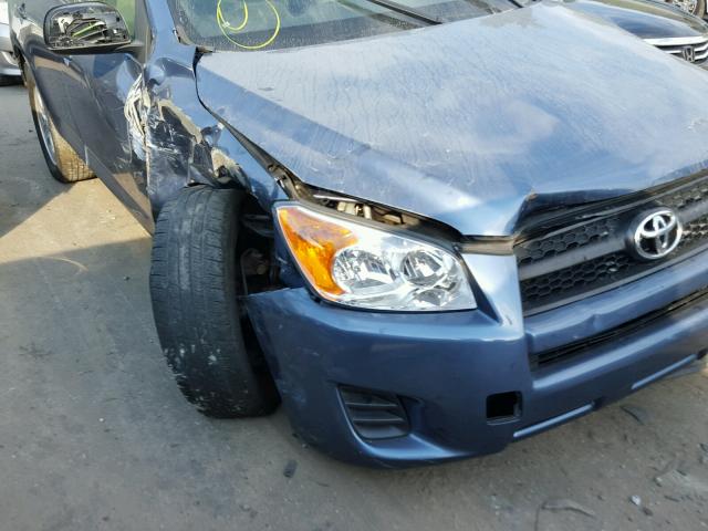 2T3BF4DV6CW177754 - 2012 TOYOTA RAV4 BLUE photo 9