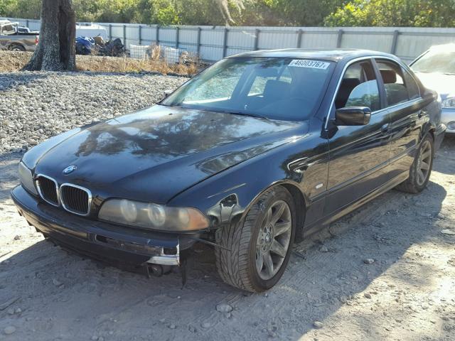 WBADT43423G030754 - 2003 BMW 525 I AUTO BLACK photo 2