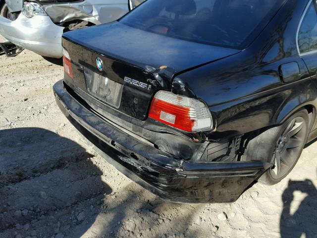 WBADT43423G030754 - 2003 BMW 525 I AUTO BLACK photo 9