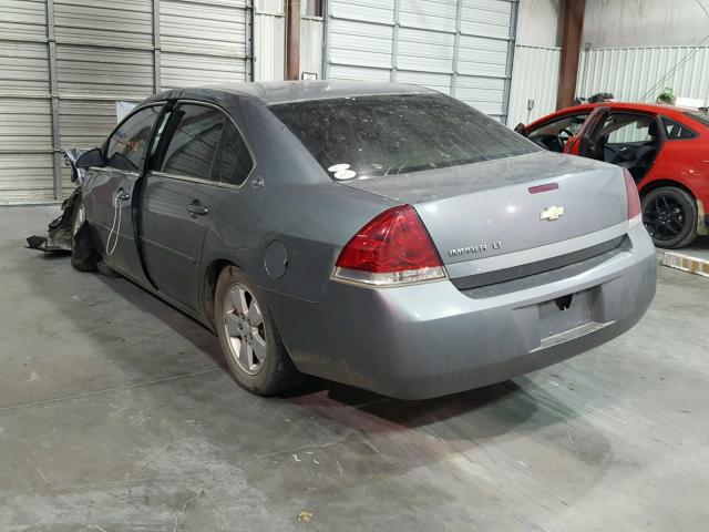 2G1WT58N679261768 - 2007 CHEVROLET IMPALA LT GRAY photo 3