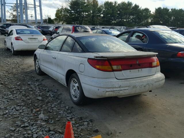 1G8ZY1278XZ346121 - 1999 SATURN SC2 WHITE photo 3