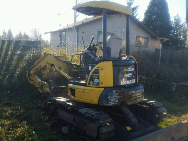 KMTPCJ96A05006787 - 2004 KOMATSU PC35MR YELLOW photo 3