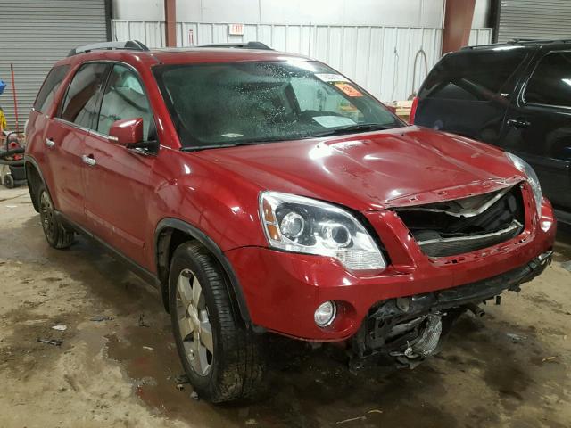 1GKKVRED8CJ330031 - 2012 GMC ACADIA SLT RED photo 1