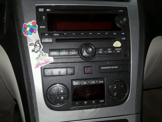 1GKKVRED8CJ330031 - 2012 GMC ACADIA SLT RED photo 9