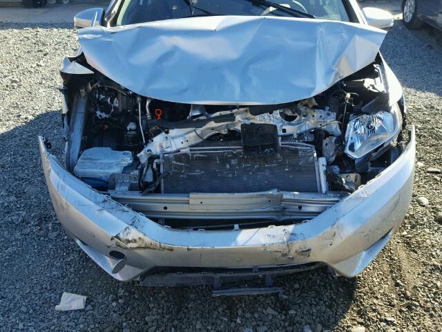 3HGGK5H51FM720632 - 2015 HONDA FIT LX SILVER photo 7