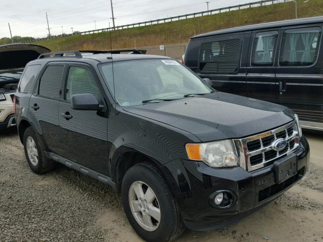 1FMCU03769KC97072 - 2009 FORD ESCAPE XLT BLACK photo 1