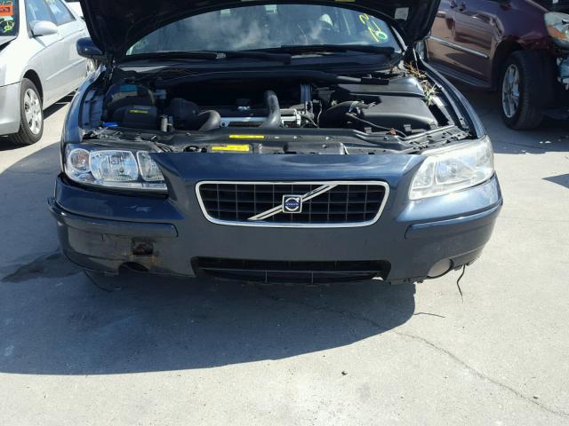 YV1RS592852451881 - 2005 VOLVO S60 2.5T BLUE photo 9