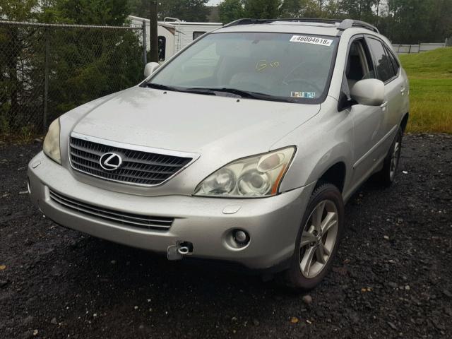 JTJHW31U962006376 - 2006 LEXUS RX 400 SILVER photo 2