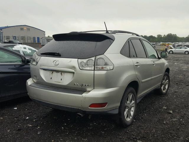 JTJHW31U962006376 - 2006 LEXUS RX 400 SILVER photo 4