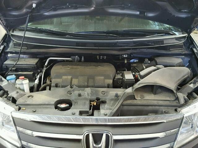 5FNRL5H96DB052285 - 2013 HONDA ODYSSEY GRAY photo 7