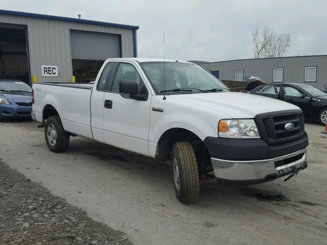 1FTRF14W17NA63261 - 2007 FORD F150 WHITE photo 1