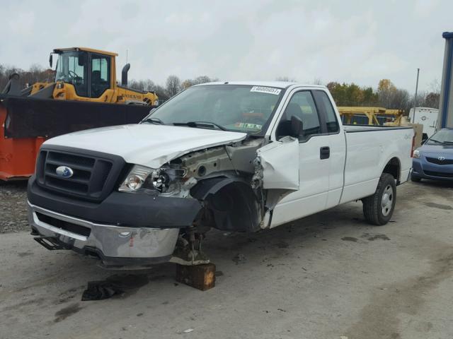 1FTRF14W17NA63261 - 2007 FORD F150 WHITE photo 2