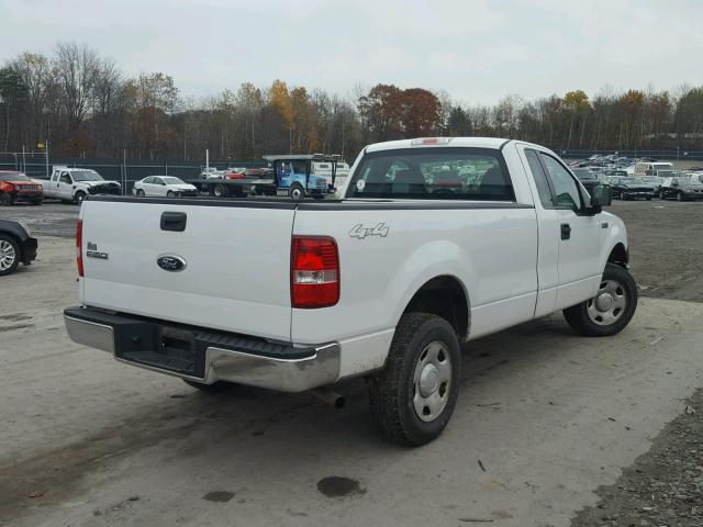 1FTRF14W17NA63261 - 2007 FORD F150 WHITE photo 4