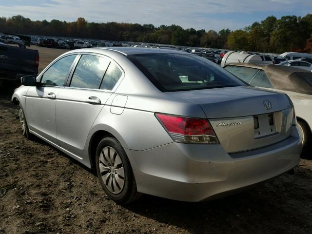 1HGCP2F3XAA167078 - 2010 HONDA ACCORD LX SILVER photo 3