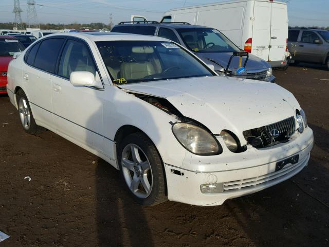JT8BL69S020010181 - 2002 LEXUS GS WHITE photo 1