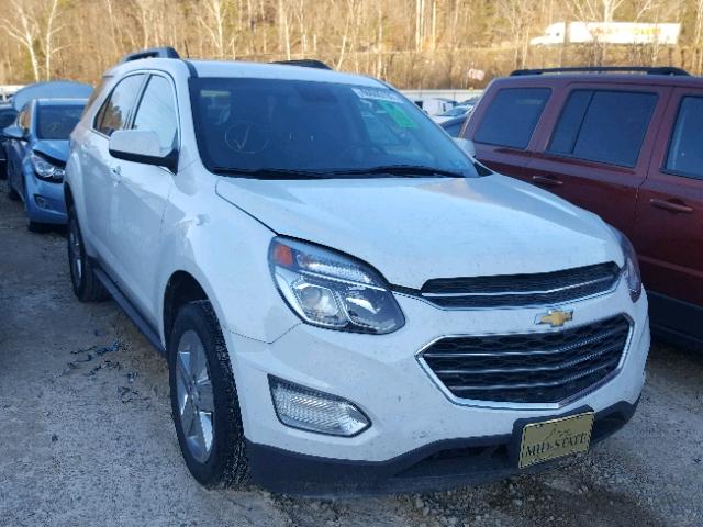 1GNFLFEK5GZ105838 - 2016 CHEVROLET EQUINOX LT WHITE photo 1