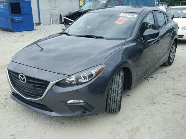 3MZBM1U71FM151927 - 2015 MAZDA 3 SPORT GRAY photo 2