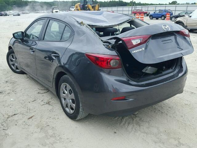 3MZBM1U71FM151927 - 2015 MAZDA 3 SPORT GRAY photo 3