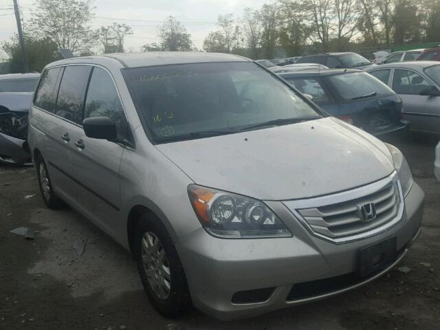 5FNRL38208B077888 - 2008 HONDA ODYSSEY SILVER photo 1